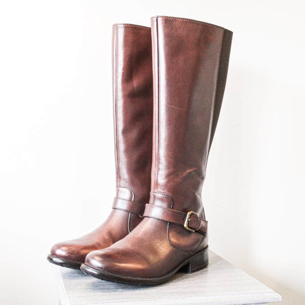 Clark’s riding boots